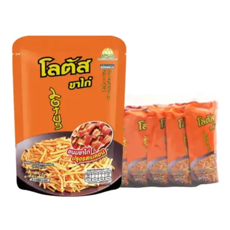 โลตัส ขนมขาไก่ เบคอน 20 ก. x 12