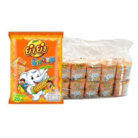 บะหมี่กึ่งสำเร็จรูป ยำยำ ช้างน้อย รสข้าวโพด 20 กรัม x 60