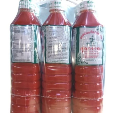 ซอสเย็นตาโฟ ศุภวรรณ ซอสแดง ขนาด 750 มล. x 6 ขวด