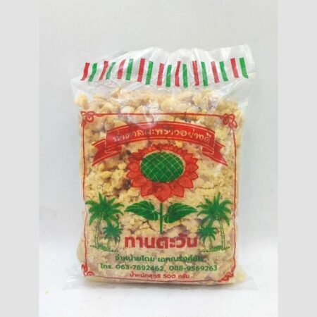 น้ำตาลมะพร้าว ตราทานตะวัน ขนาด 500 กรัม (ชนิดแข็ง)