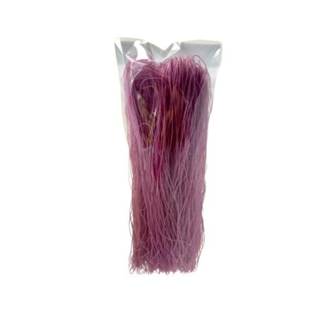 ขนมจีนอบแห้ง 100g อัญชัน มะนาว สีม่วง