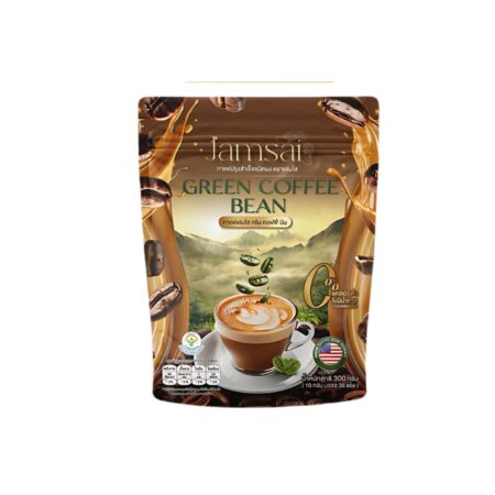 กาแฟปรุงสำเร็จรูป Green Coffee Bean (แจ่มใส)