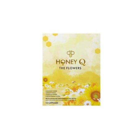 Honey Q เดอะฟลาวเวอร์ ผลิตภัณฑ์เสริมอาหาร 60g 1+1