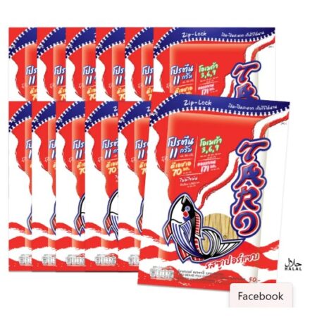 ทาโร ปลาสวรรค์ รสซุปเปอร์แซบ 50 กรัม 50 บาท x 12