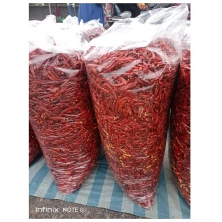 พริกแห้งจินดาเด็ดก้าน 1กิโลกรัม
