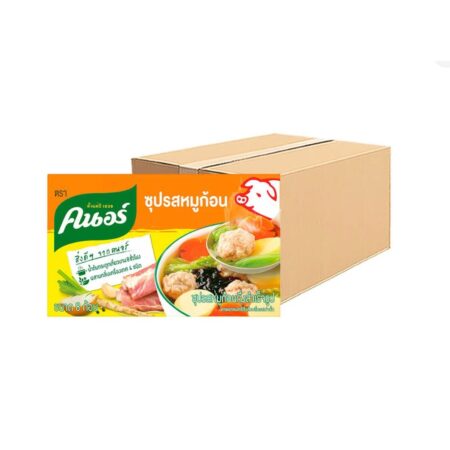 คนอร์ ซุปก้อน รสหมู 80 ก. x 72