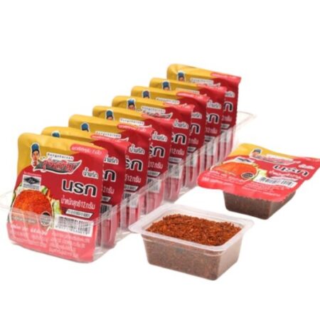รุ่งเจริญ น้ำพริกนรก (12g x 9)