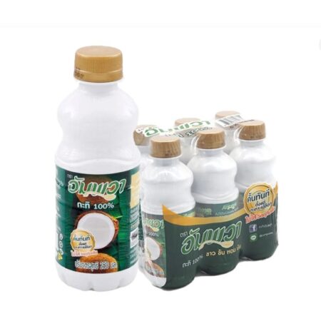 อัมพวา กะทิขวด 250 มล. x 6
