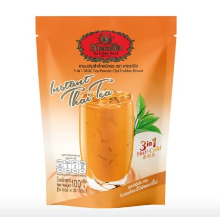 ชาตรามือ ชานมปรุงสำเร็จชนิดผง 3in1 20g.x5 ซอง