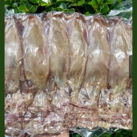 หมึกแพไข่ขนาดกลาง คัดไข่ทุกตัว แห้งกำลังดี กลิ่นหอม 200กรัม