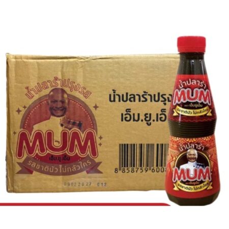 น้ำปลาร้าหม่ำ (ยกลัง 12 ขวด) สูตรแซ่บนัว 350 มล