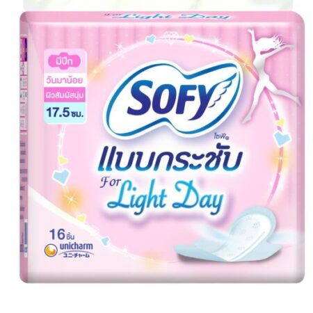 โซฟา ขนตาปลอมแบบบาง Sofy Body Fit Light Day Wing ขนาด 17.5 ซม. จำนวน 16 ชิ้น
