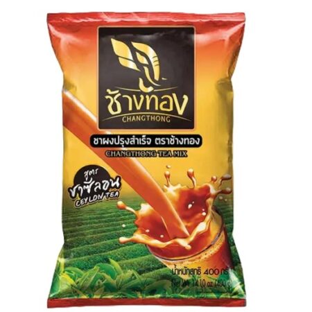 ช้างทอง ชาผง สูตรชาซีลอน 400 ก.