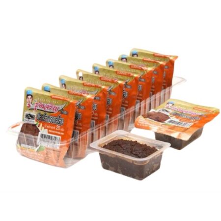 รุ่งเจริญ น้ำพริกปลาร้าทรงเครื่อง (20g x 9)