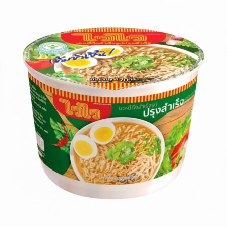 ไวไวบะหมี่ชามกึ่งสำเร็จรูป70 กรัม