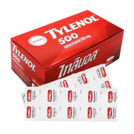 Tylenol 500 10 tablets x 20 strips