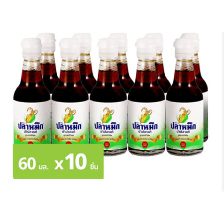 ปลาหมึก น้ำปลาแท้ 60 มล. แพ็ค 10