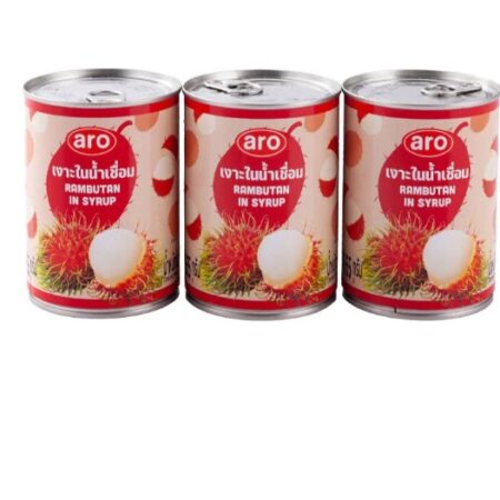 PTI เงาะในน้ำเชื่อม 20 ออนซ์ x 3 กระป๋อง