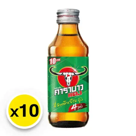 คาราบาว เครื่องดื่มชูกำลัง 150 มล. x 10