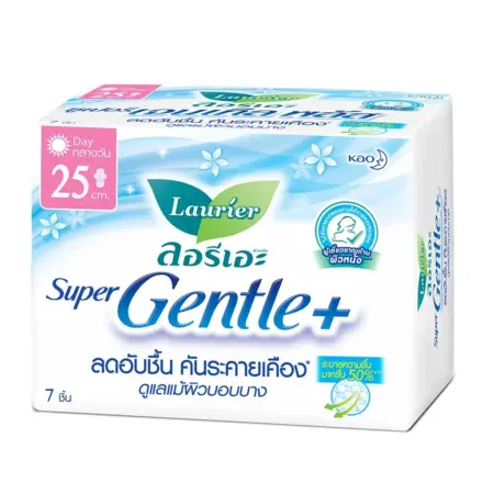 Laurier Super Gentle Plus 25 cm. Wing 7 Pcs.