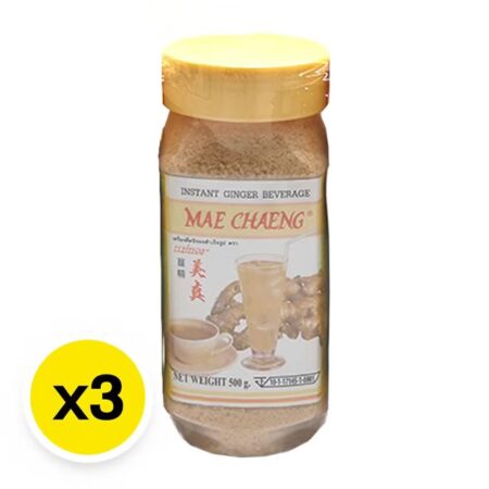 แม่แจง ขิงผงขวดใหญ่ 500 ก. x 3