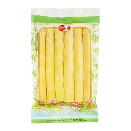 หน่อไม้แบบแผ่น/หน่อไม้เส้นในถุงสุญญากาศ (Vacuum Bamboo Shoot Strip)