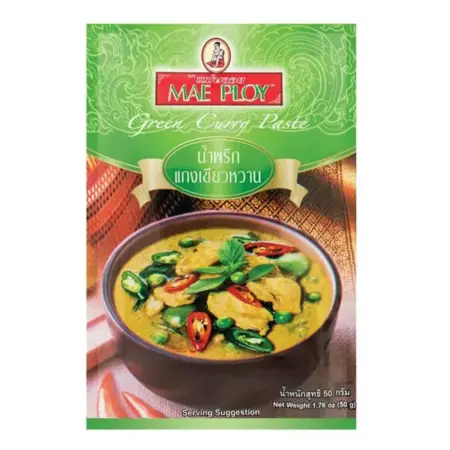 น้ำพริกแกงเขียวหวาน ตราแม่พลอย 50 กรัม