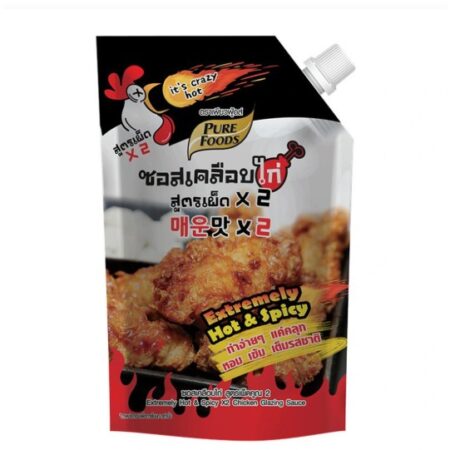 เพียวฟู้ดส์ ซอสเคลือบไก่ สูตรเผ็ดคูณ2 1 กก.