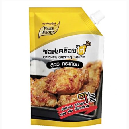 เพียวฟู้ดส์ ซอสเคลือบไก่สูตรกระเทียม 1 กก