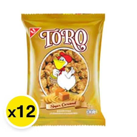 โตโร ข้าวโพดอบกรอบ รสซูเปอร์คาราเมล 18 ก. แพ็ค 12