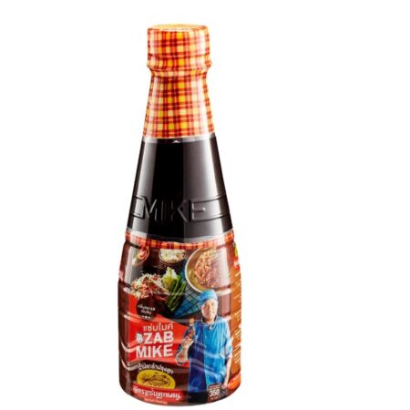 แซ่บไมค์ น้ำปลาร้าต้มสุกปรุงรส สูตรแซ่บทุกเมนู 350 มล.