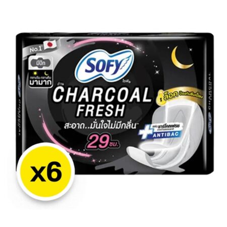 โซฟี ชาโคลเฟรชกลางคืนปีก 29 ซม. 5 ชิ้น x 6