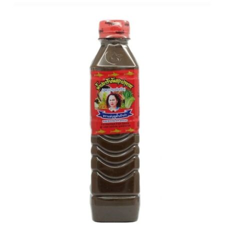 แม่บุญล้ำ น้ำปลาร้าต้มสุกปรุงรส สูตรปรุงสำเร็จ 400 มล.