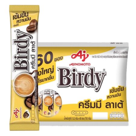 เบอร์ดี้ กาแฟ3อิน1 ครีม 13.2 ก. x 60