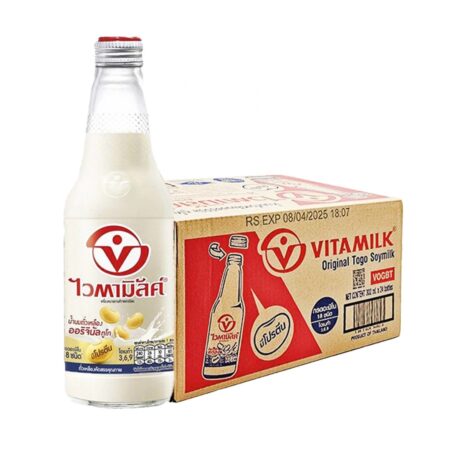 ไวตามิ้ลค์ น้ำนมถั่วเหลือง สูตรออริจินัล ทูโก 300 มล. x 24
