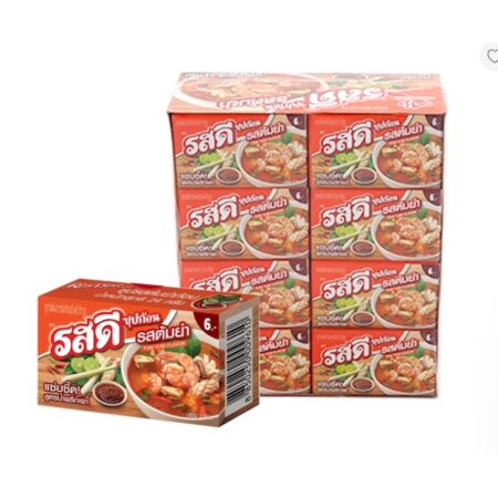 รสดี ซุปก้อน รสต้มยำ 24 ก. X 24