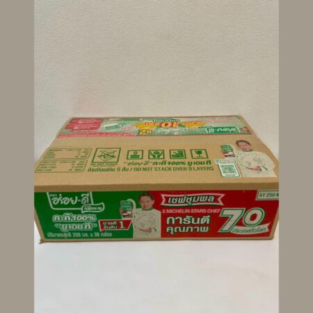 กะทิอร่อยดี AROY-D หัวกะทิ 100% 250 มล. x 36