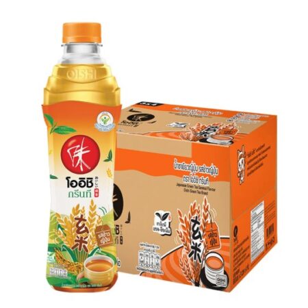 โออิชิ ชาเขียวพร้อมดื่ม รสข้าวญี่ปุ่น 800 มล. x 12