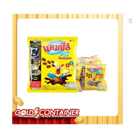 แคมปัส ขนมอบกรอบ เคลือบรสช็อกโกแลต 12 ก. x 12