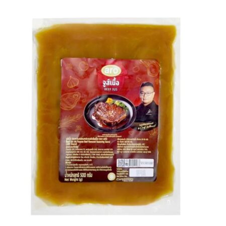 เอโร่ โกลด์ ซอสจูส์เนื้อแช่แข็ง 500 ก.
